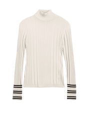 Maglie a collo alto Bianco Trussardi Jeans