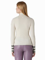 Maglie a collo alto Bianco Trussardi Jeans