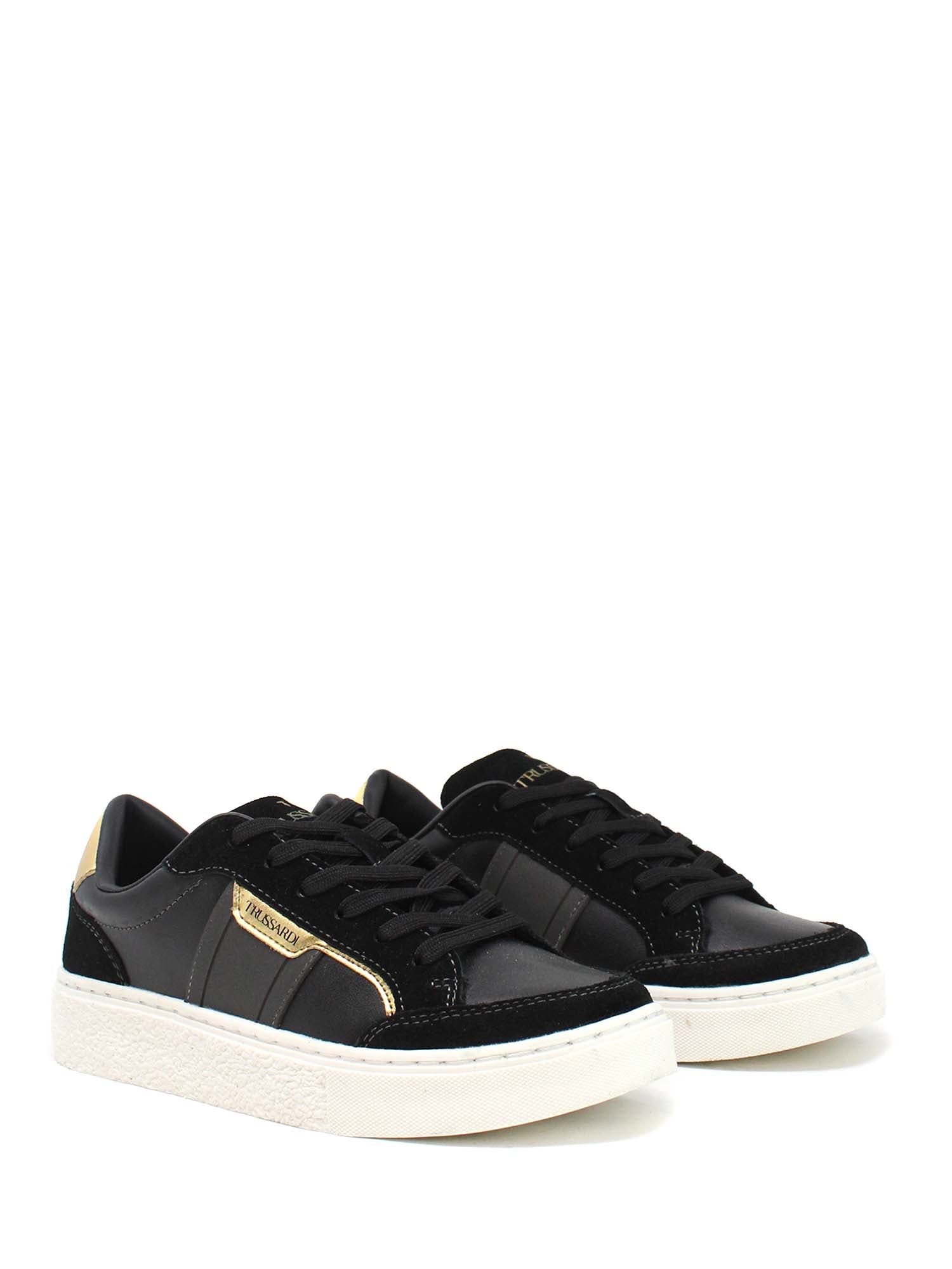Sneakers Nero Trussardi Jeans