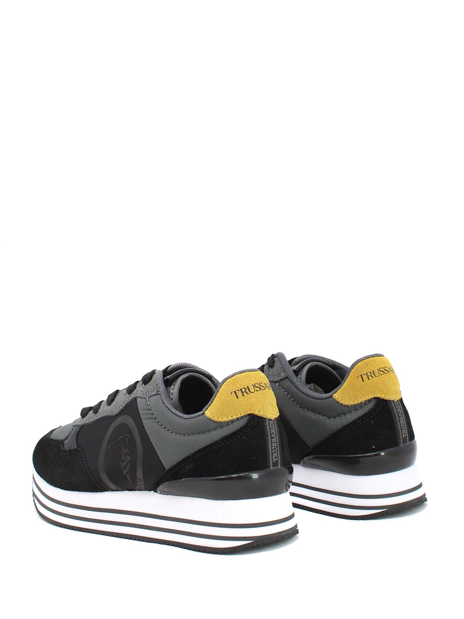 Sneakers Nero Trussardi Jeans