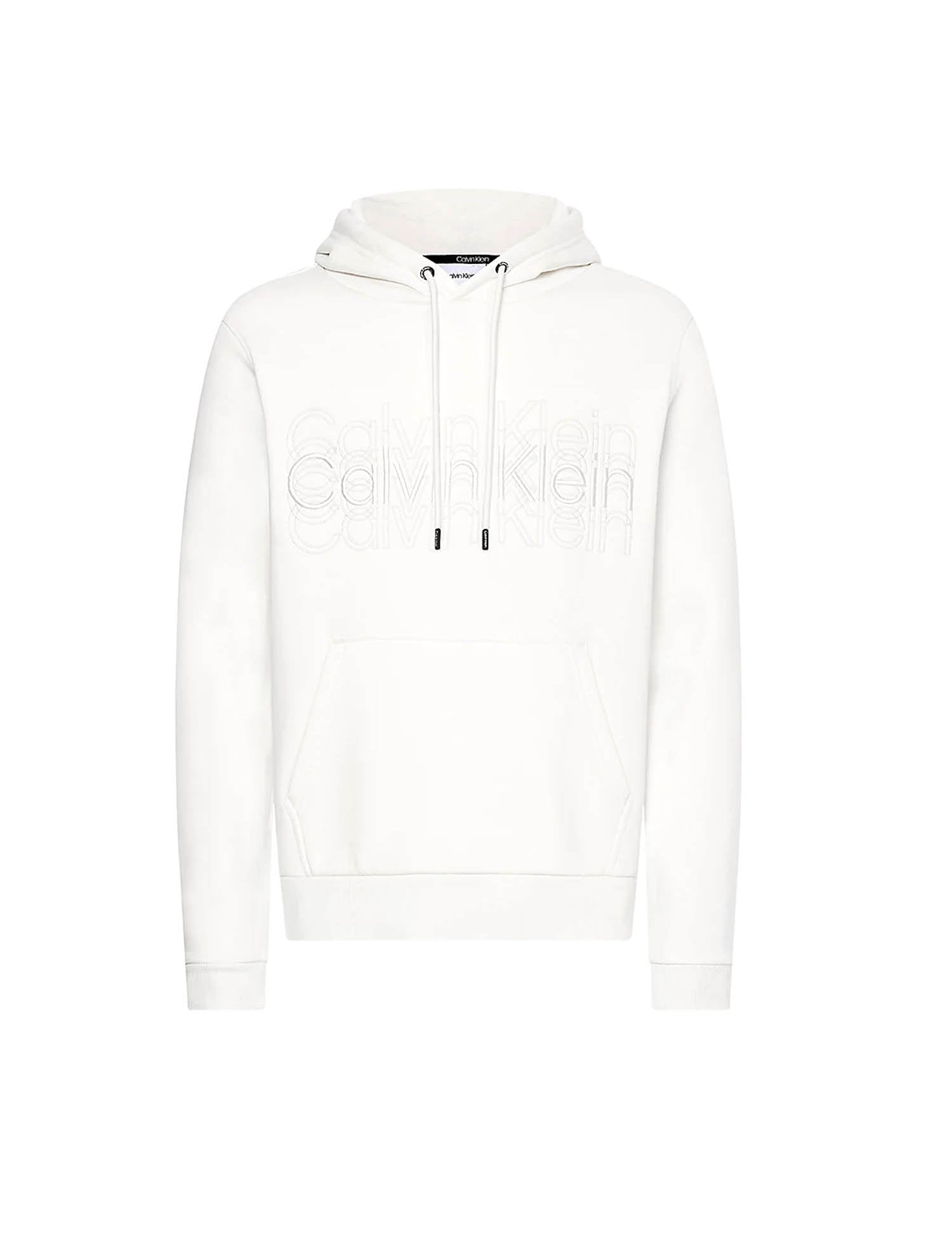Felpe Bianco Calvin Klein