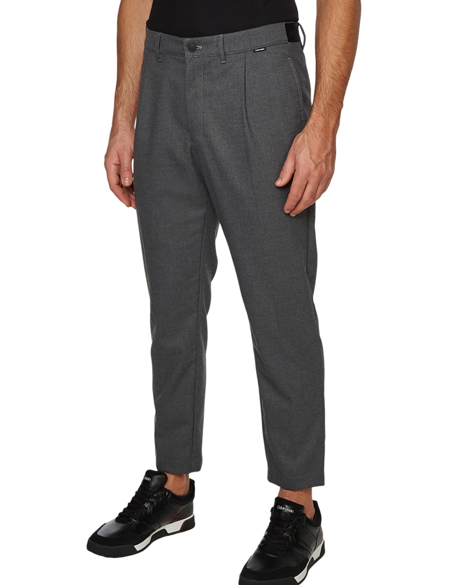Pantaloni Grigio Calvin Klein