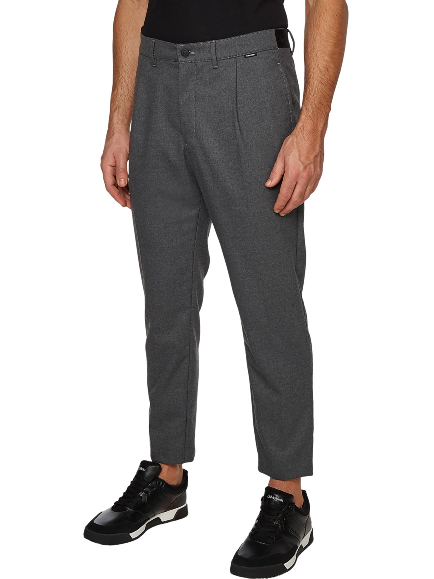 Pantaloni Grigio Calvin Klein
