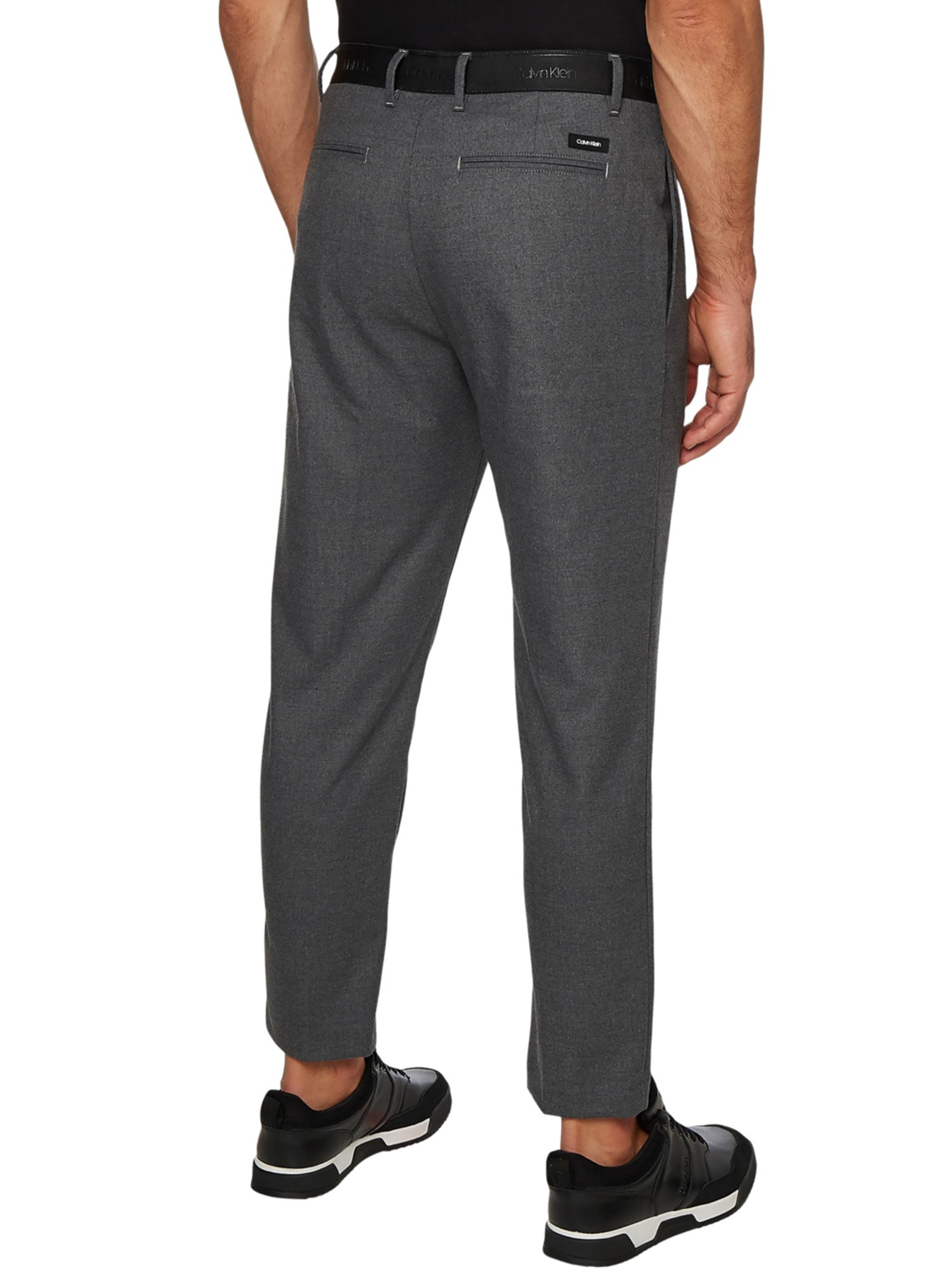 Pantaloni Grigio Calvin Klein
