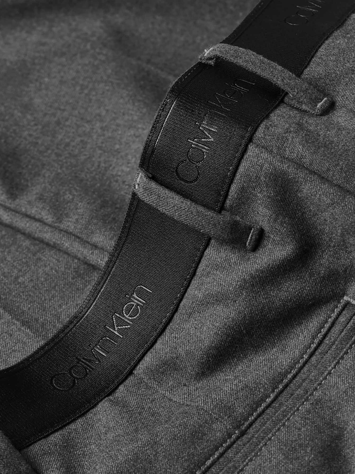 Pantaloni Grigio Calvin Klein