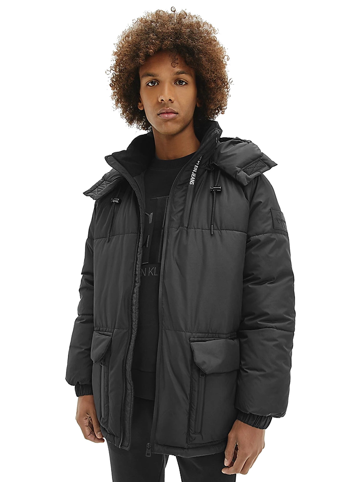 Piumini Nero Calvin Klein Jeans