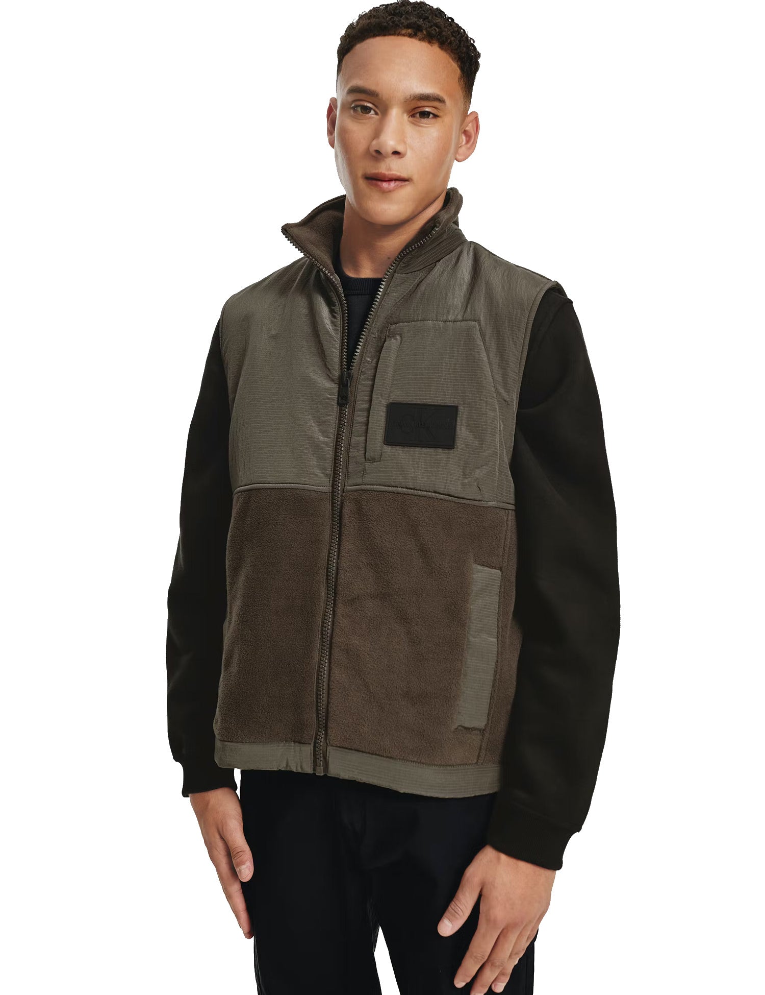 Gilet Verde Calvin Klein Jeans