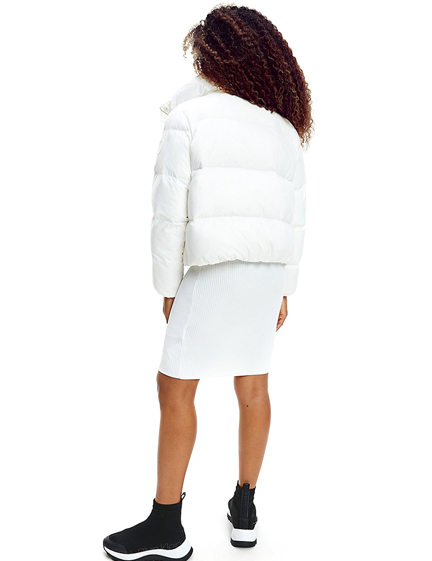 Piumini Bianco Calvin Klein