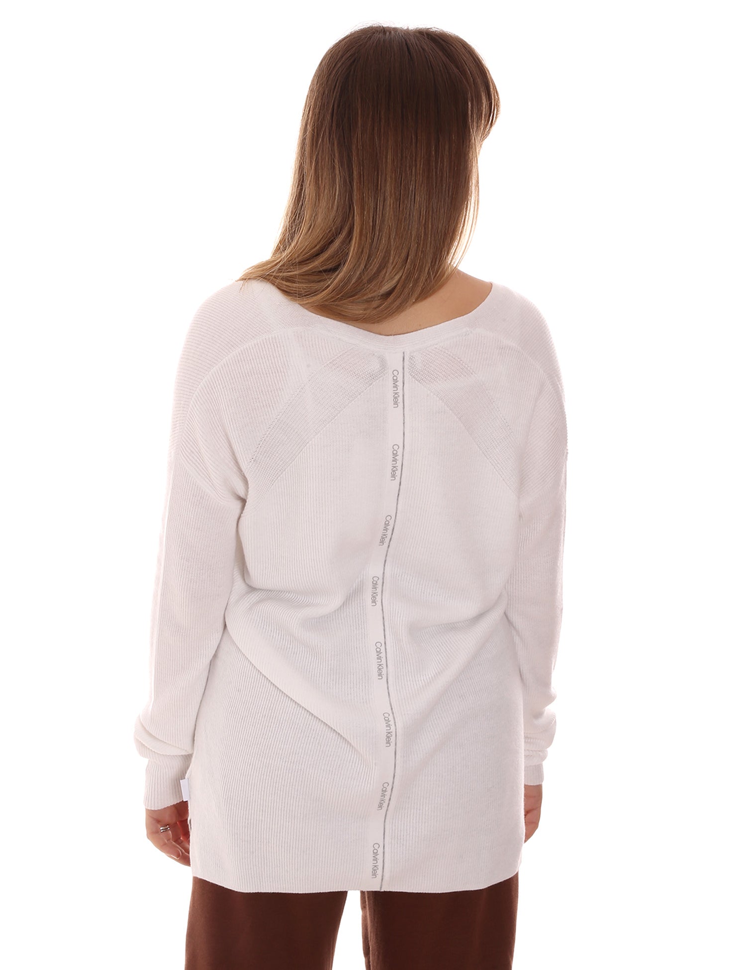 Maglioncini Bianco Calvin Klein