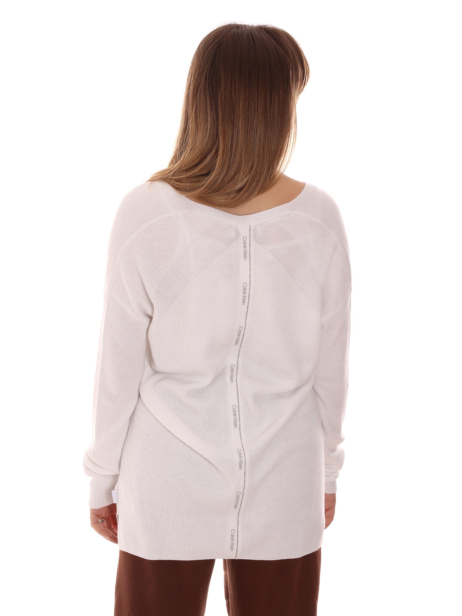 Maglioncini Bianco Calvin Klein
