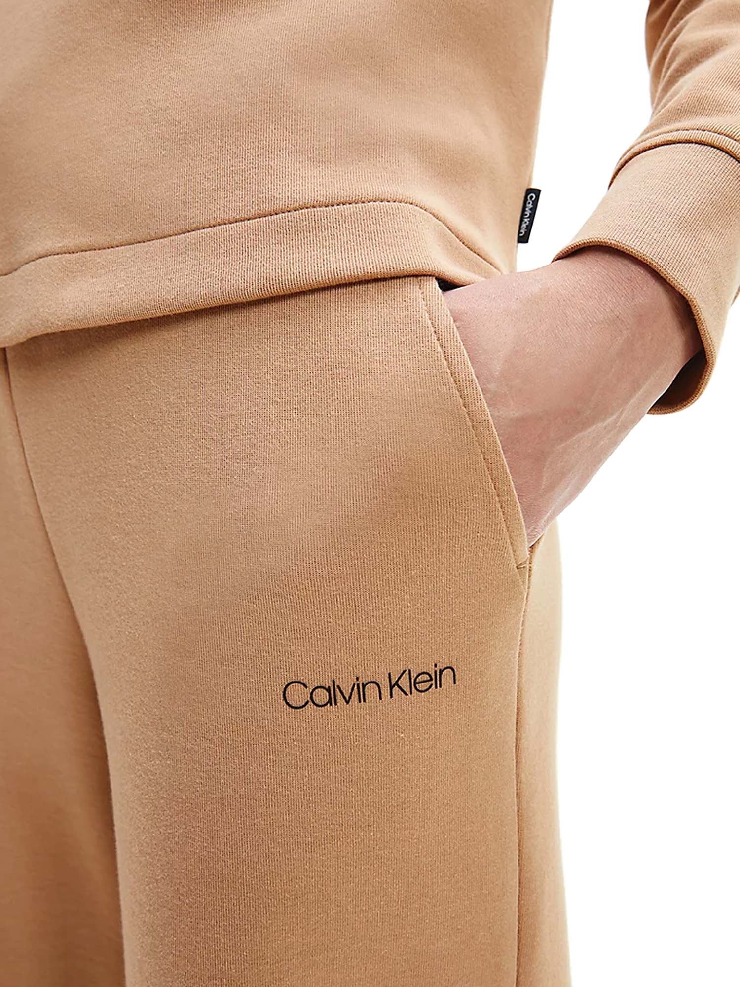Pantaloni sportivi Beige Calvin Klein