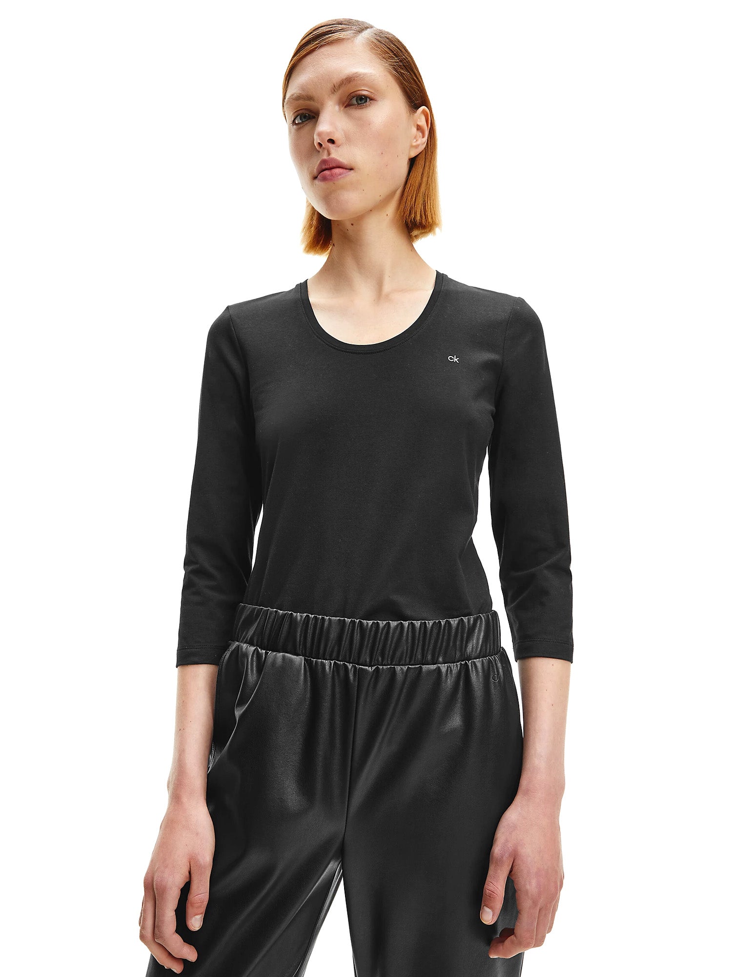 T-shirt Nero Calvin Klein