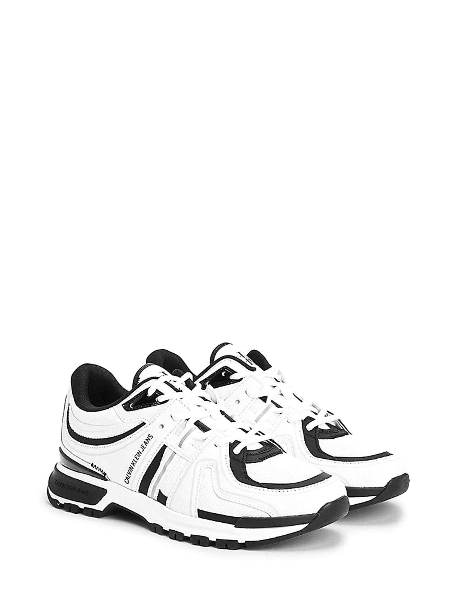 Sneakers Bianco Nero Calvin Klein Jeans