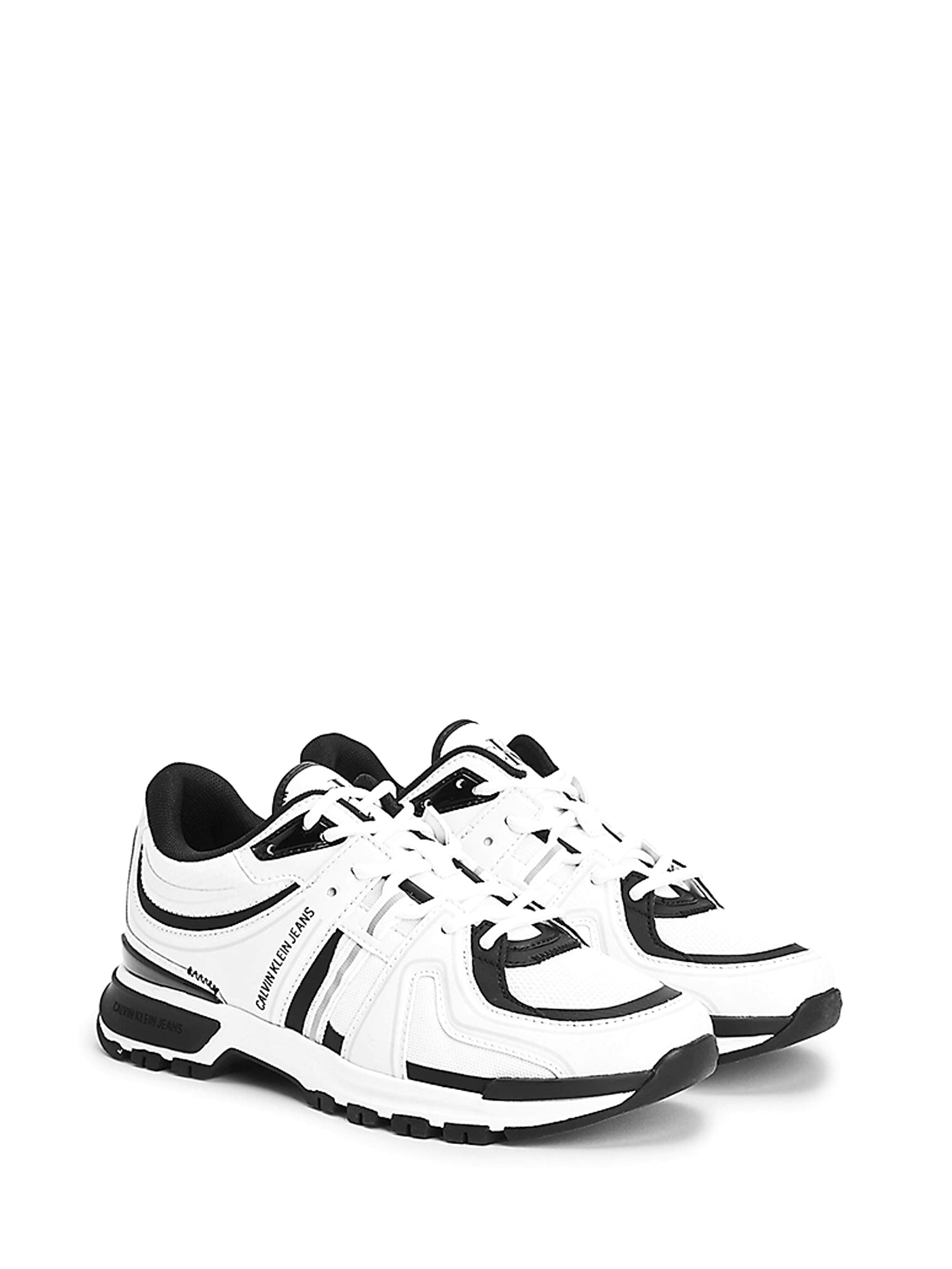 Sneakers Bianco Nero Calvin Klein Jeans