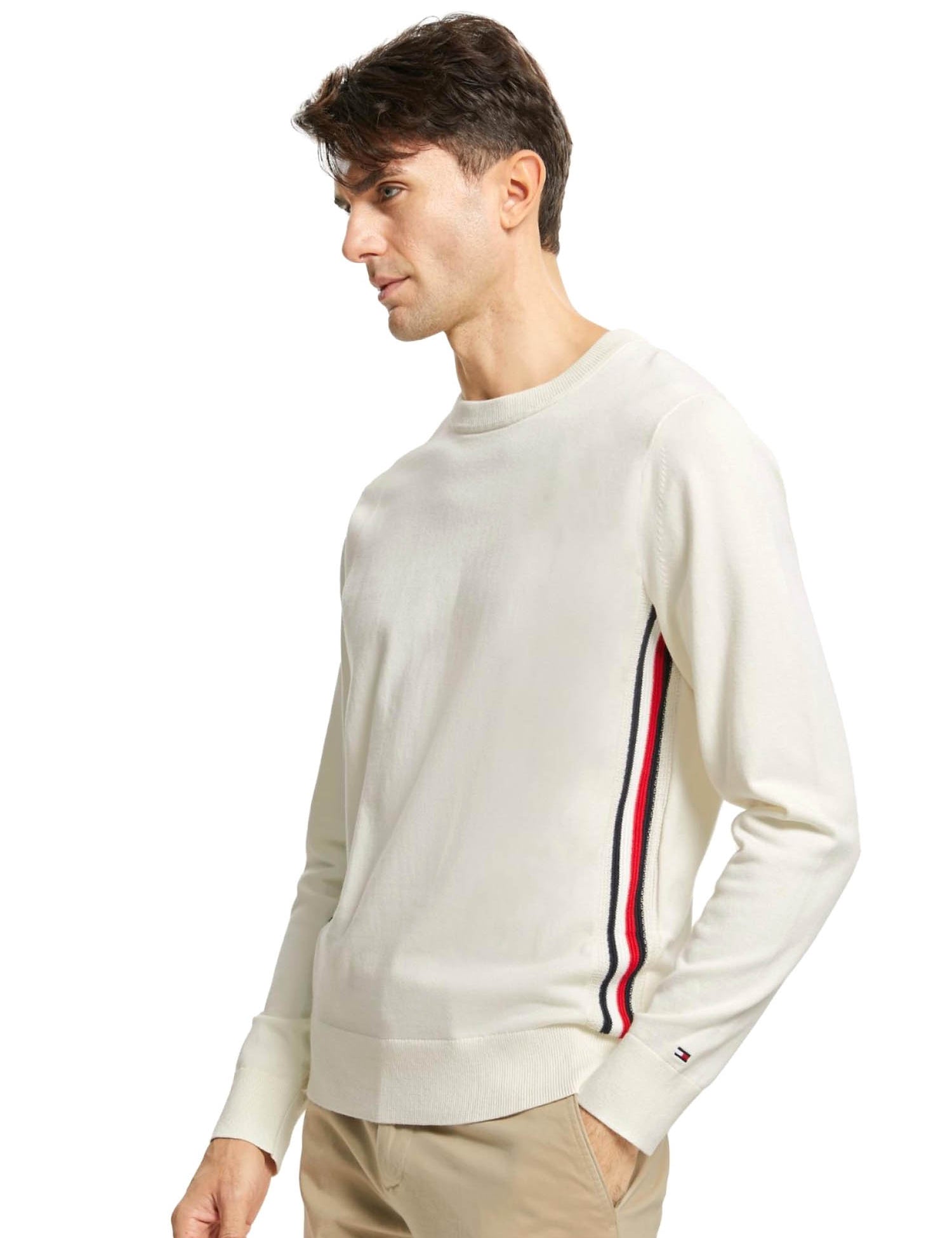 Maglioncini Bianco Tommy Hilfiger