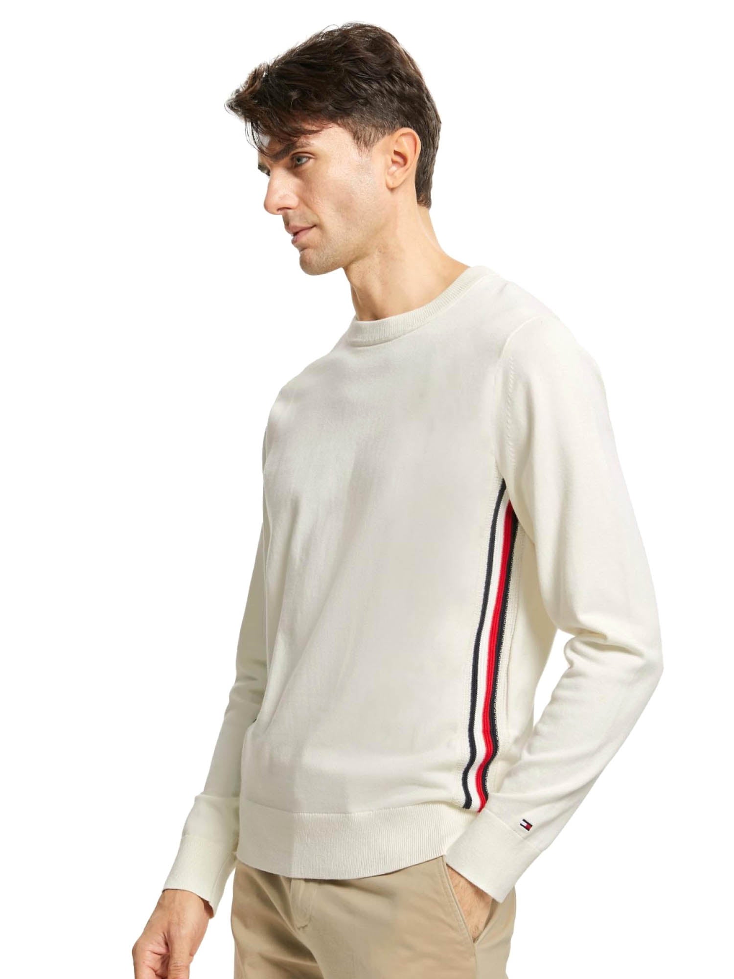Maglioncini Bianco Tommy Hilfiger