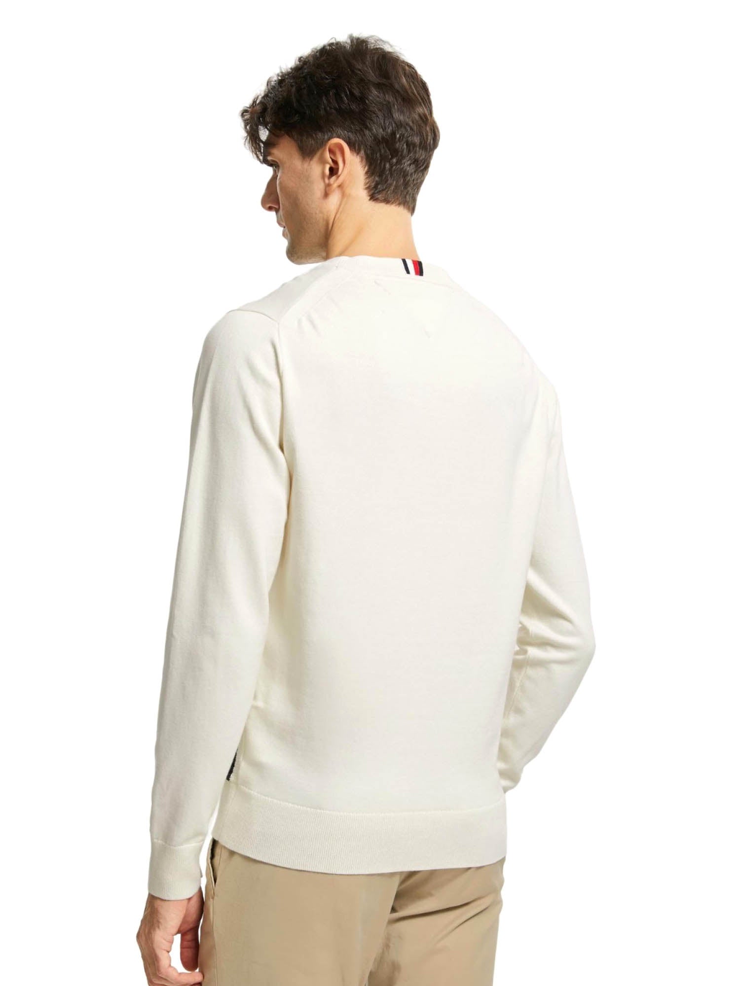 Maglioncini Bianco Tommy Hilfiger