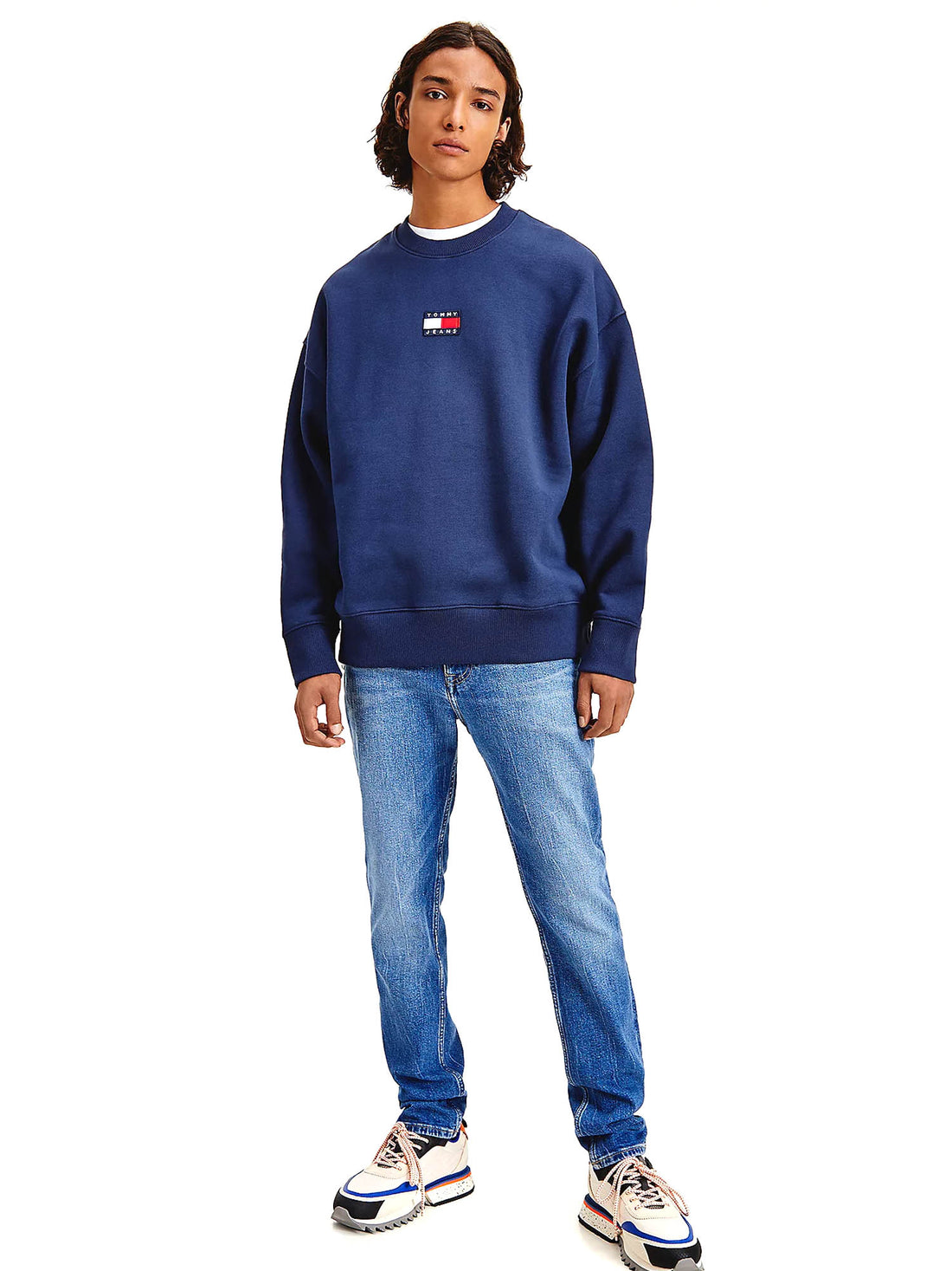 Felpe Blu Tommy Jeans