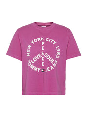 T-shirt Rosa Tommy Jeans