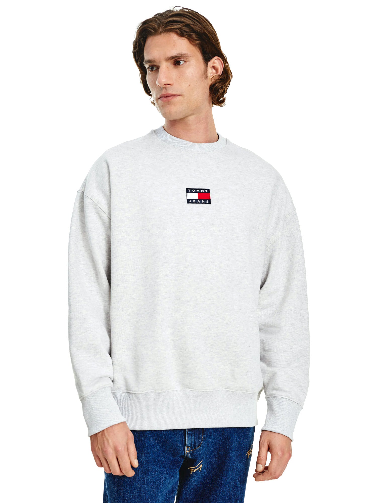 Felpe Grigio Tommy Jeans