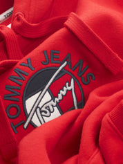 Felpe Rosso Tommy Jeans
