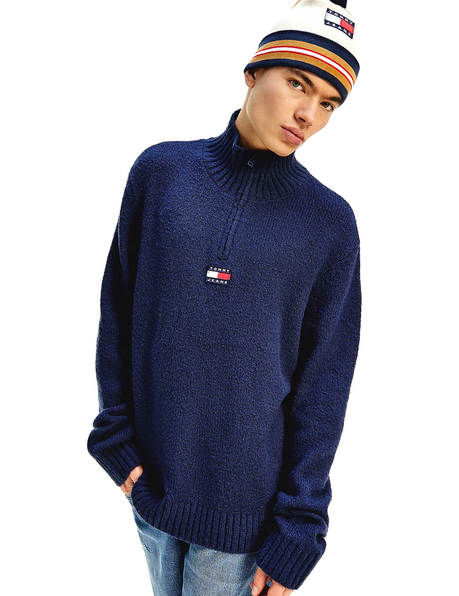 Maglioncini Blu Tommy Jeans