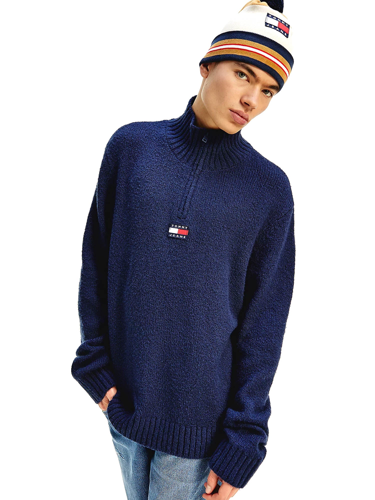 Maglioncini Blu Tommy Jeans