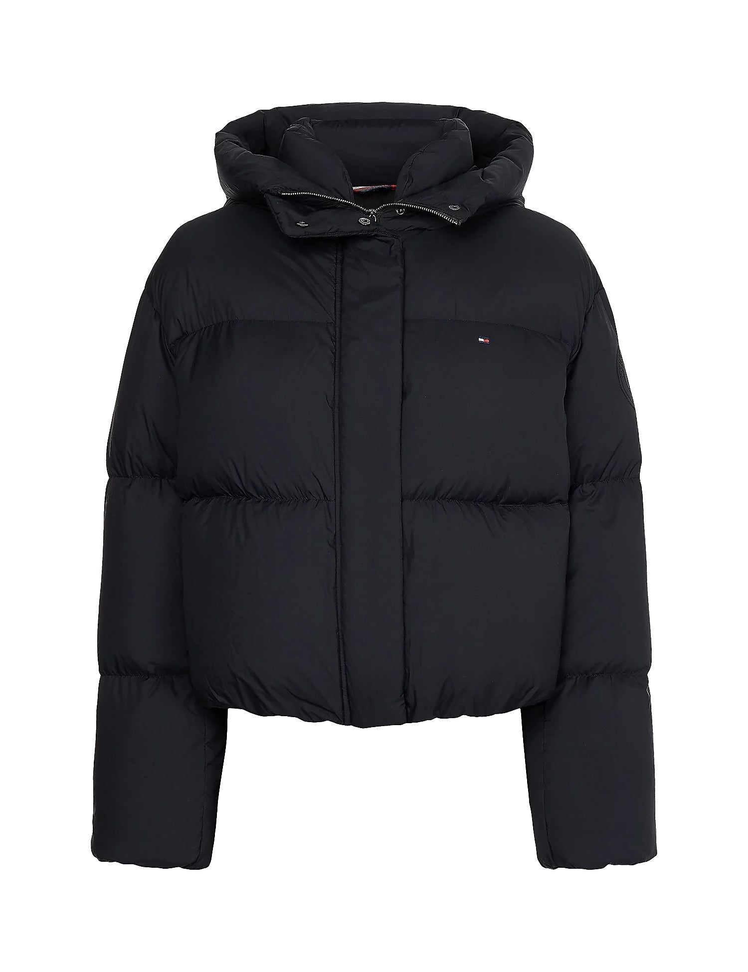 Piumini Nero Tommy Hilfiger