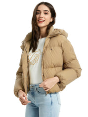 Piumini Beige Tommy Hilfiger