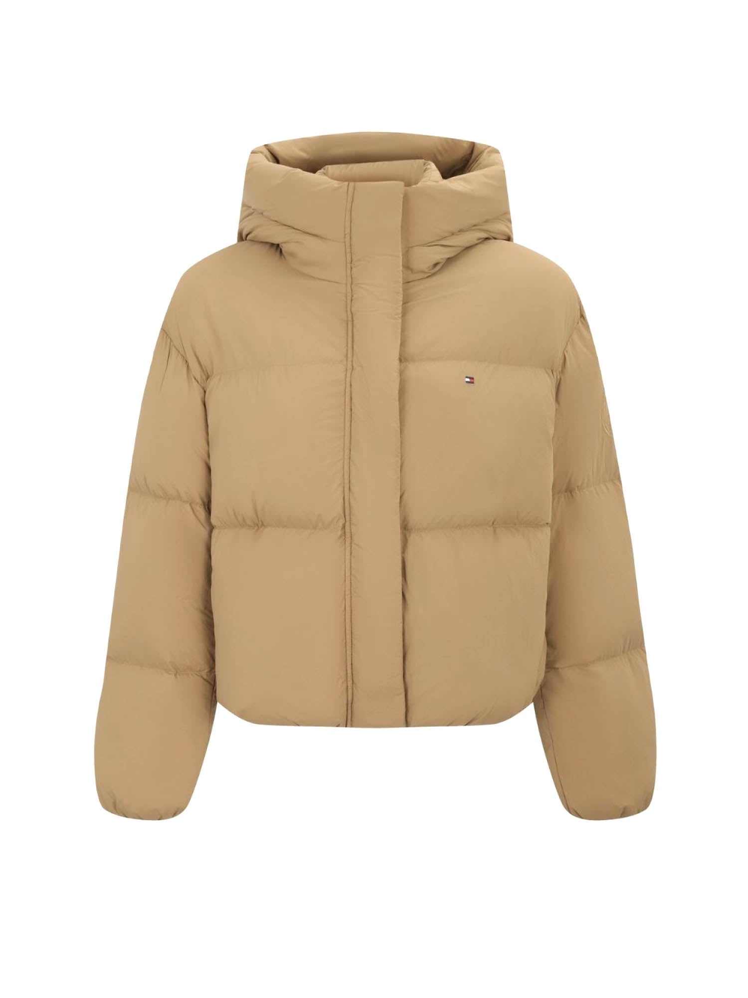 Piumini Beige Tommy Hilfiger