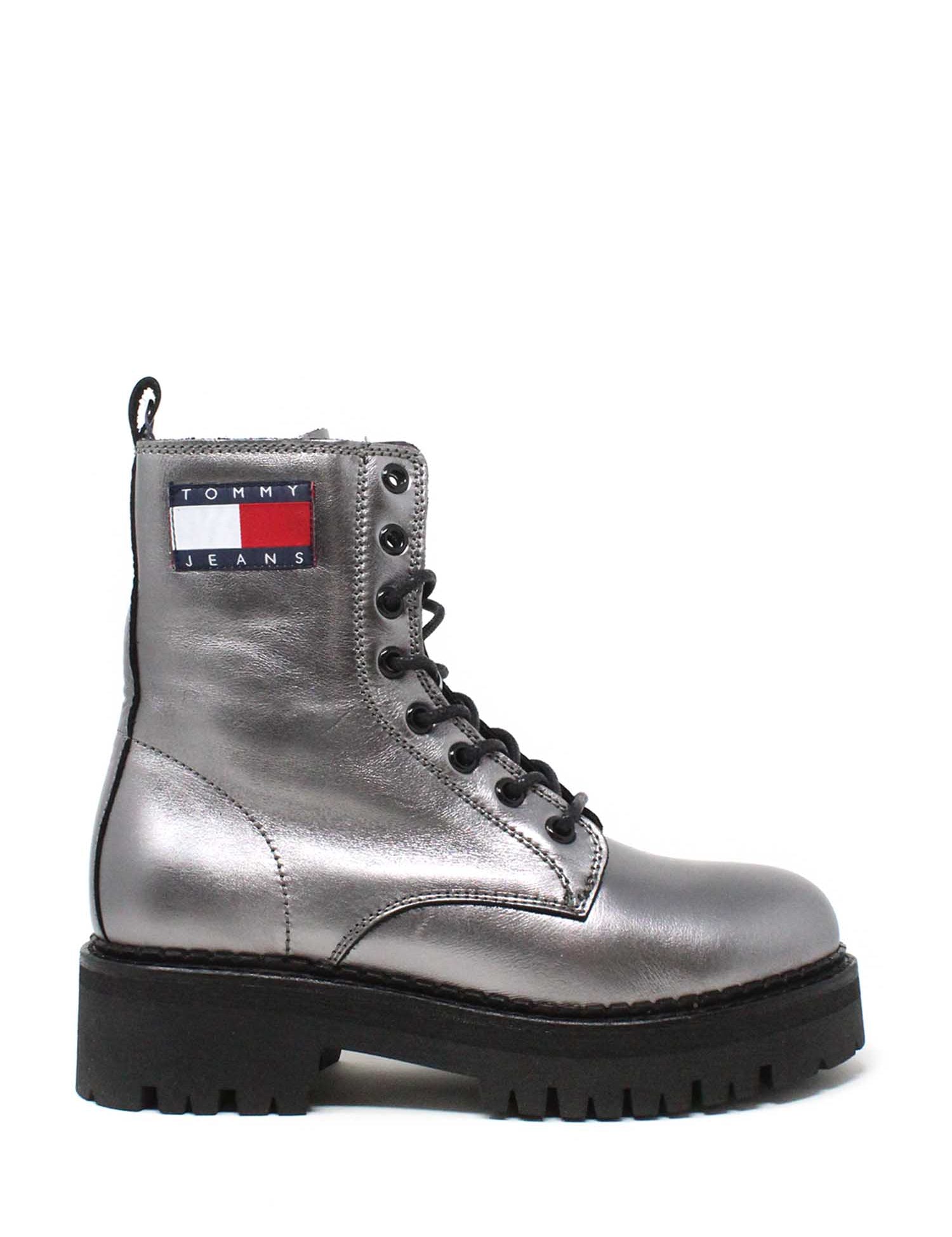 Anfibi Argentato Tommy Jeans