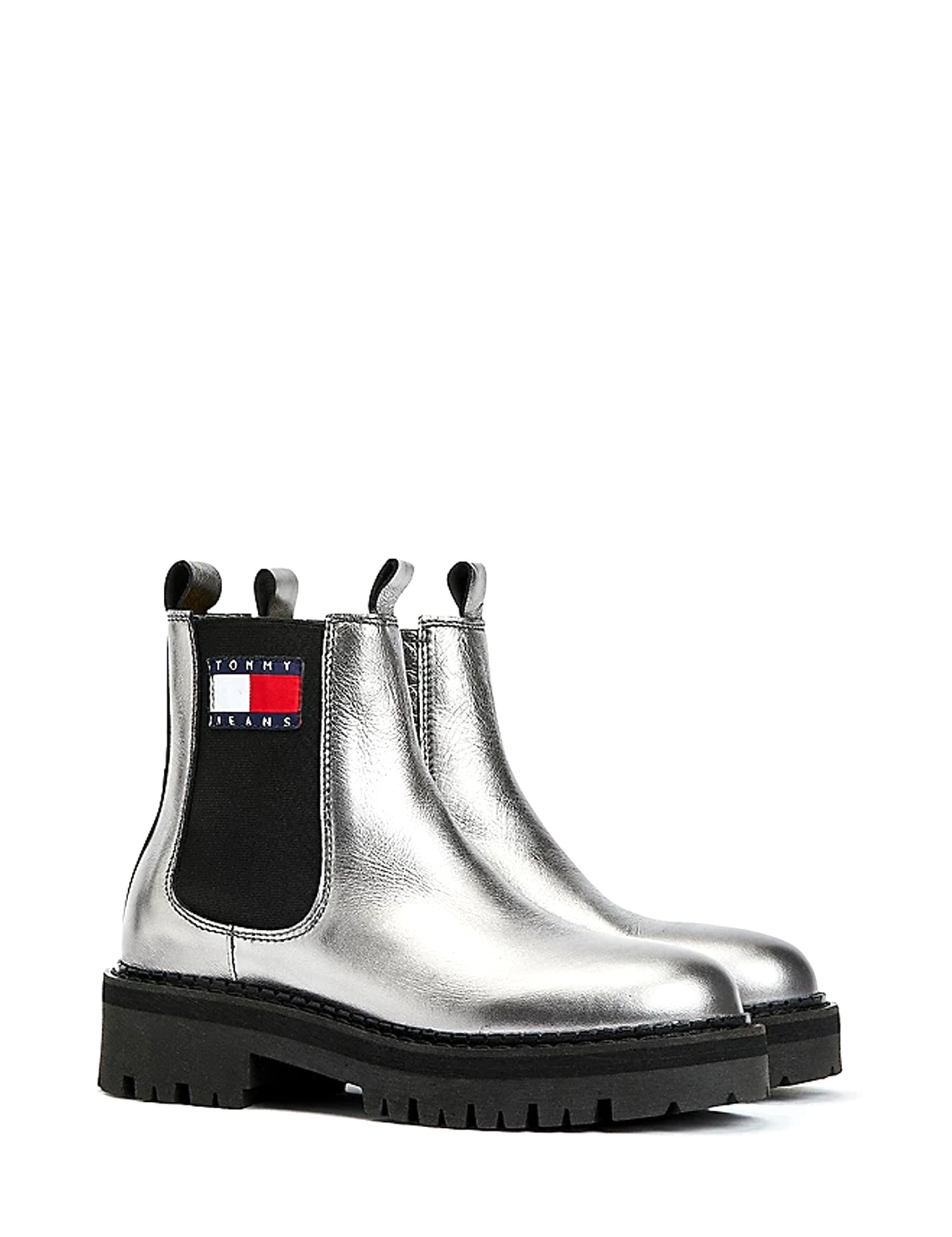Stivaletti Argentato Tommy Jeans