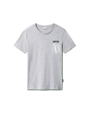 T-shirt Grigio Napapijri
