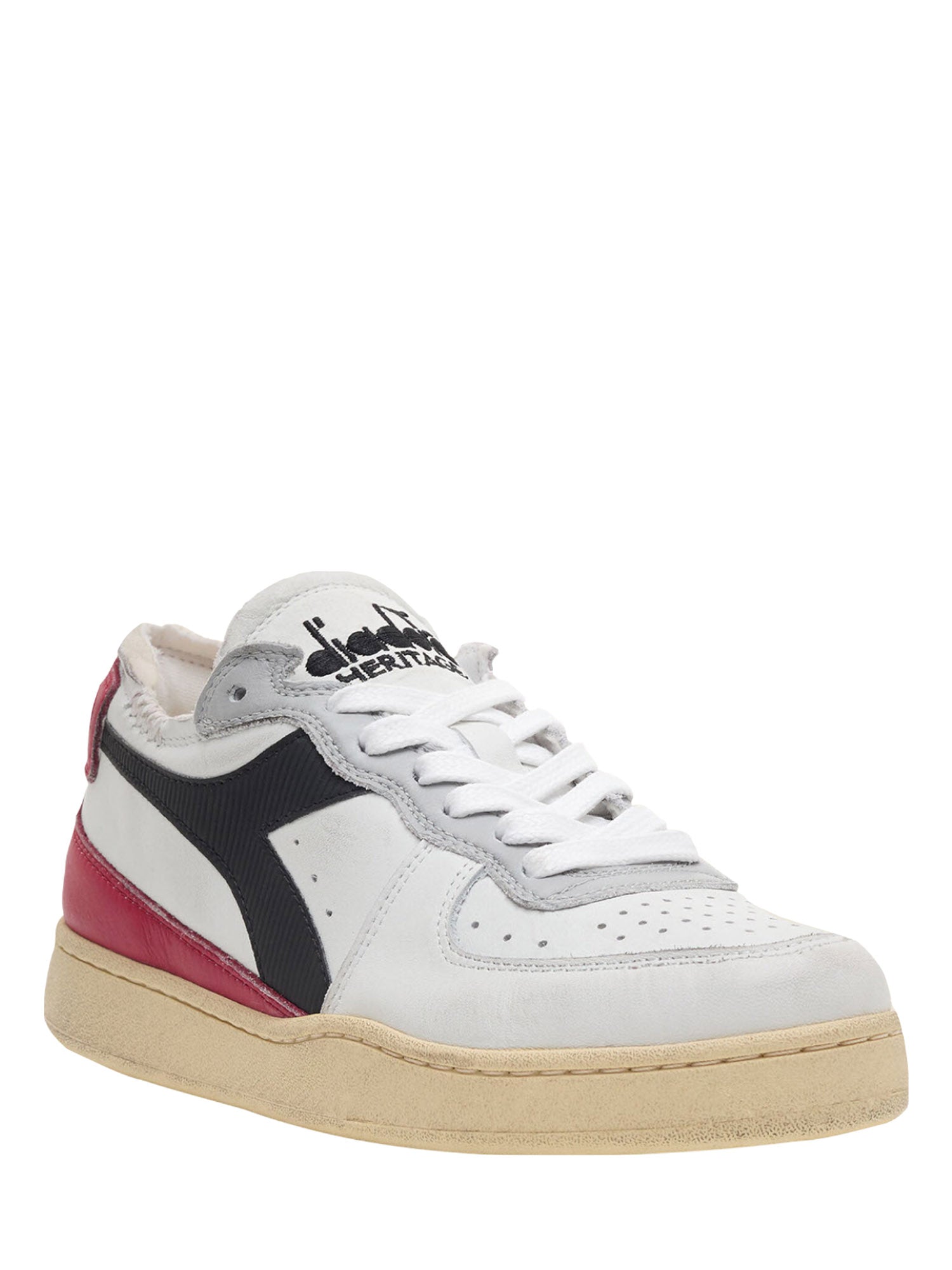 Sneakers Bianco Nero Diadora