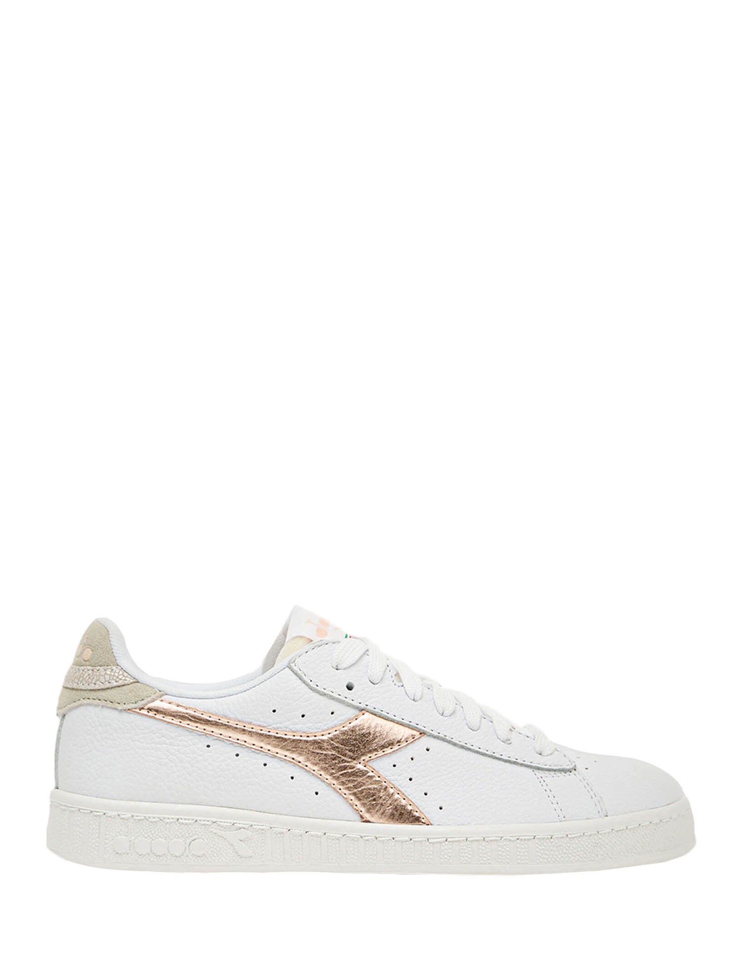 Sneakers Bianco Oro Diadora