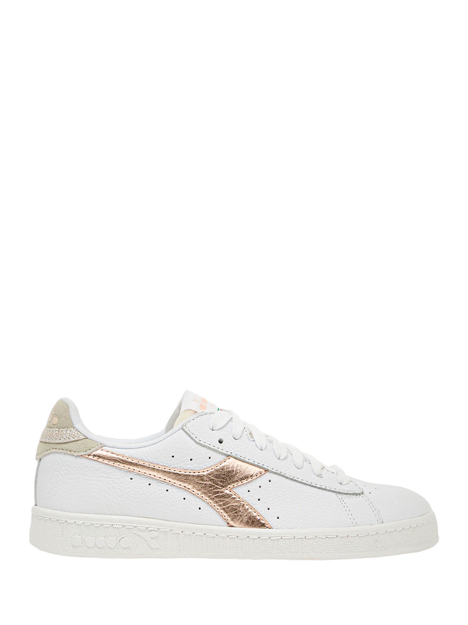 Sneakers Bianco Oro Diadora