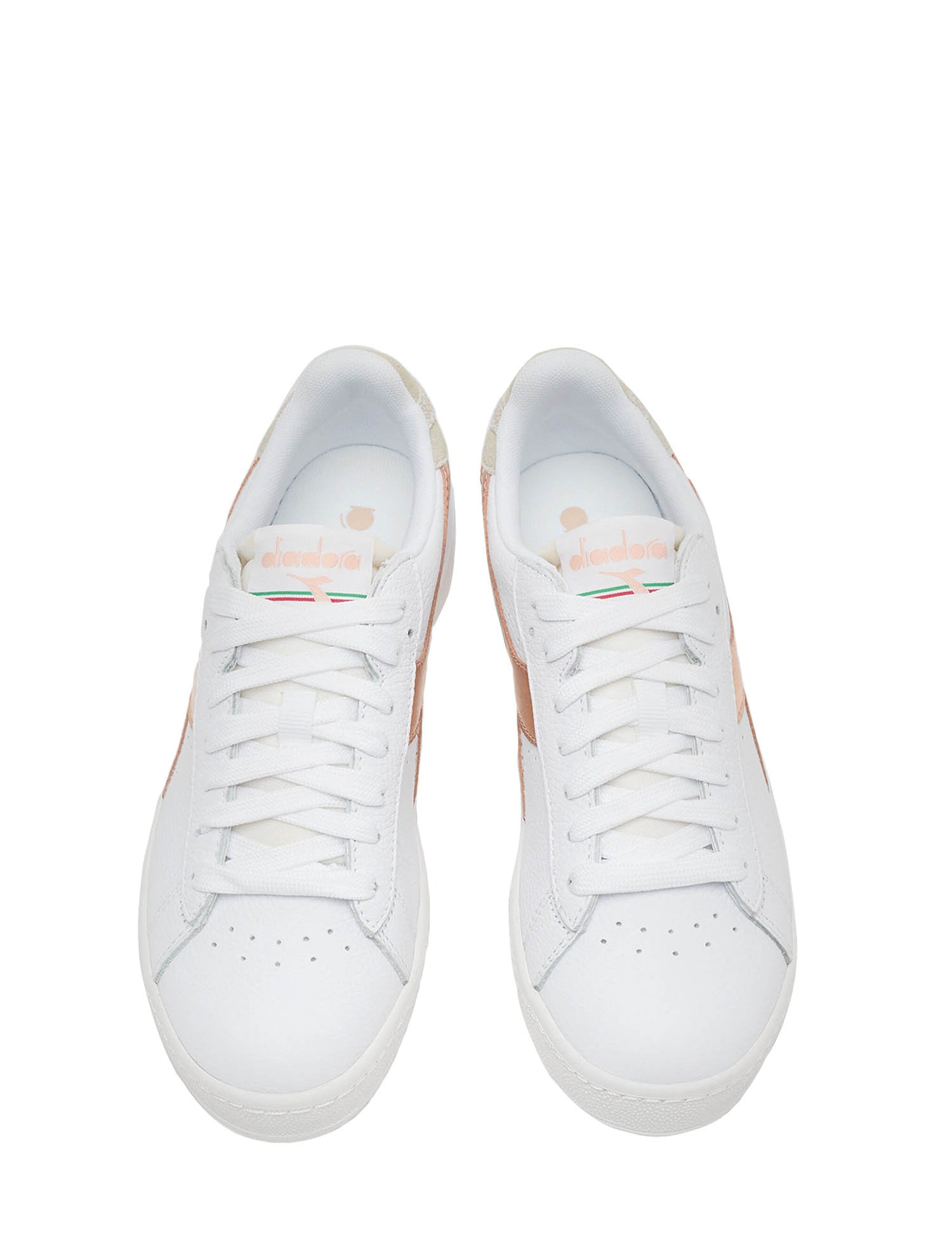 Sneakers Bianco Oro Diadora