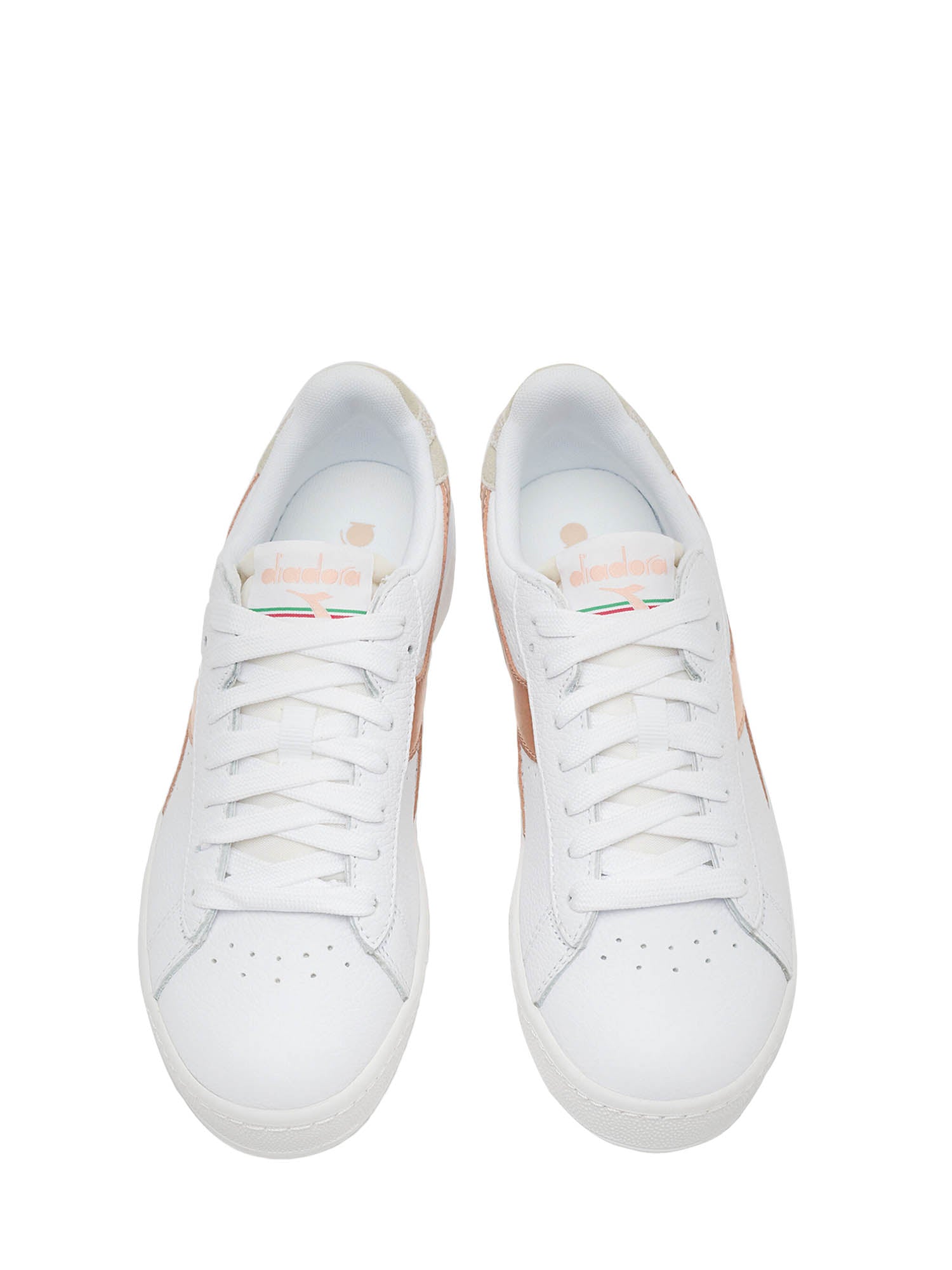 Sneakers Bianco Oro Diadora