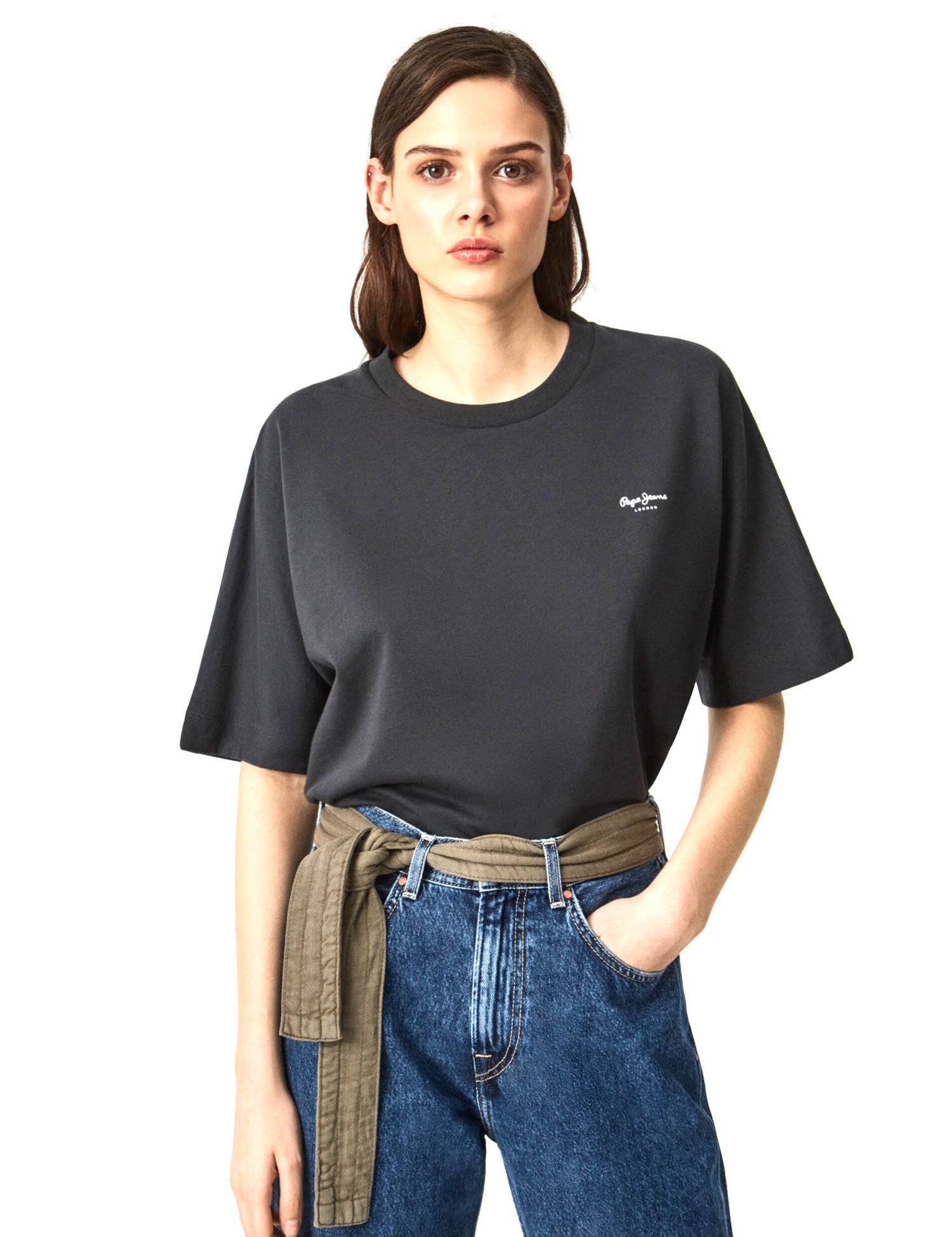 T-shirt Nero Pepe Jeans