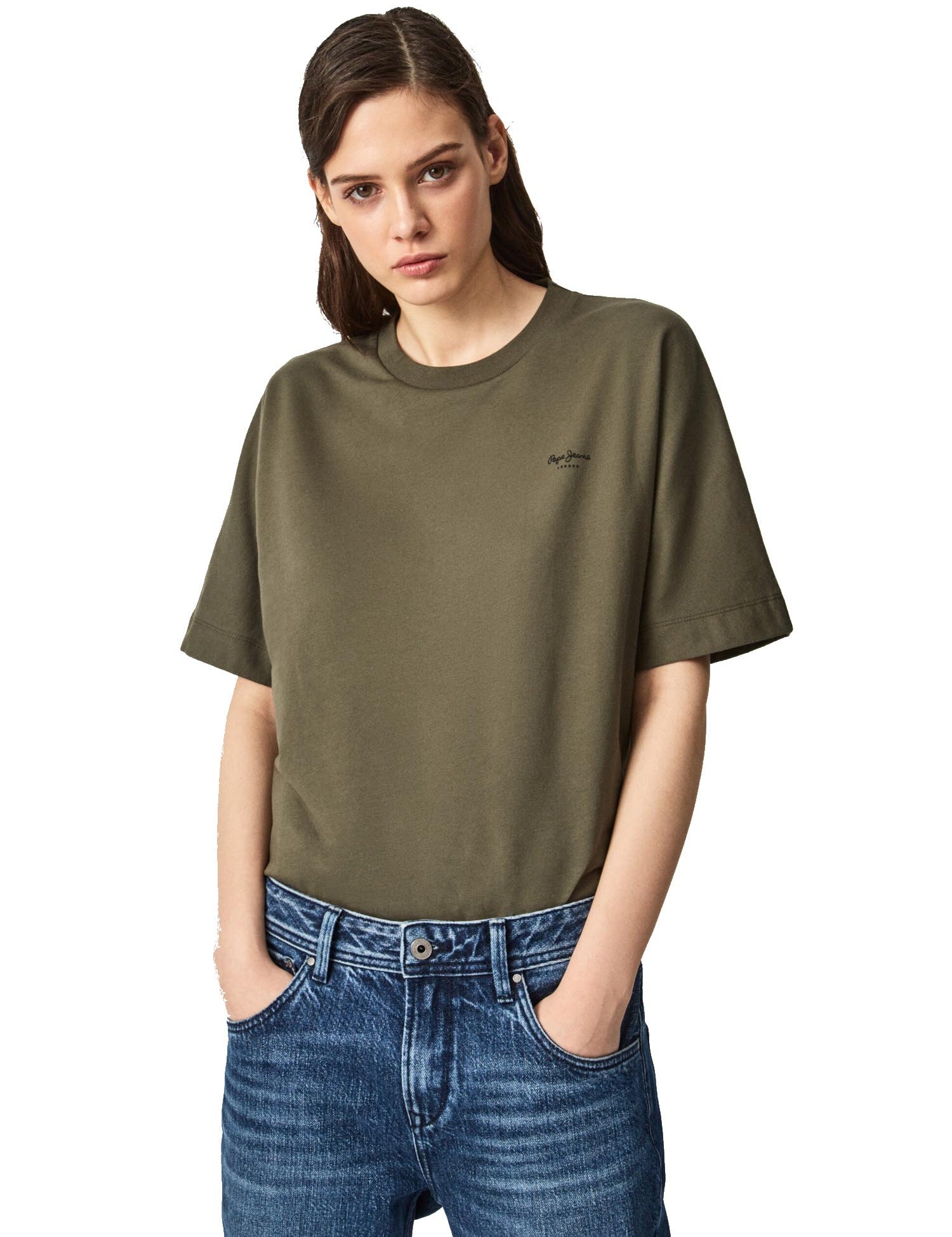 T-shirt Verde Pepe Jeans