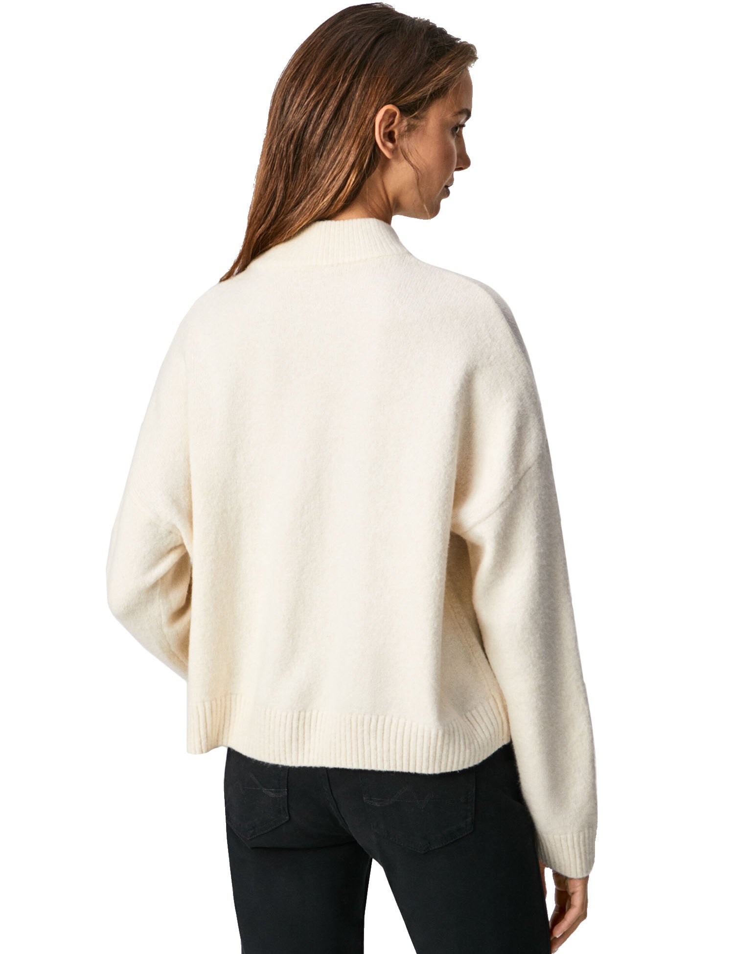 Maglie a collo alto Bianco Pepe Jeans