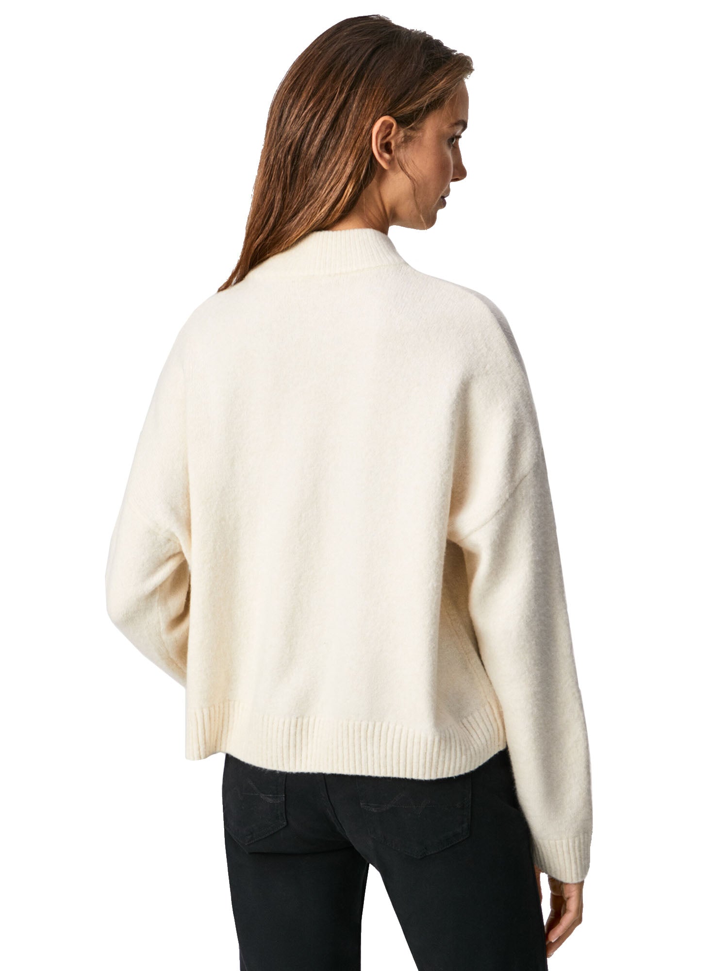 Maglie a collo alto Bianco Pepe Jeans