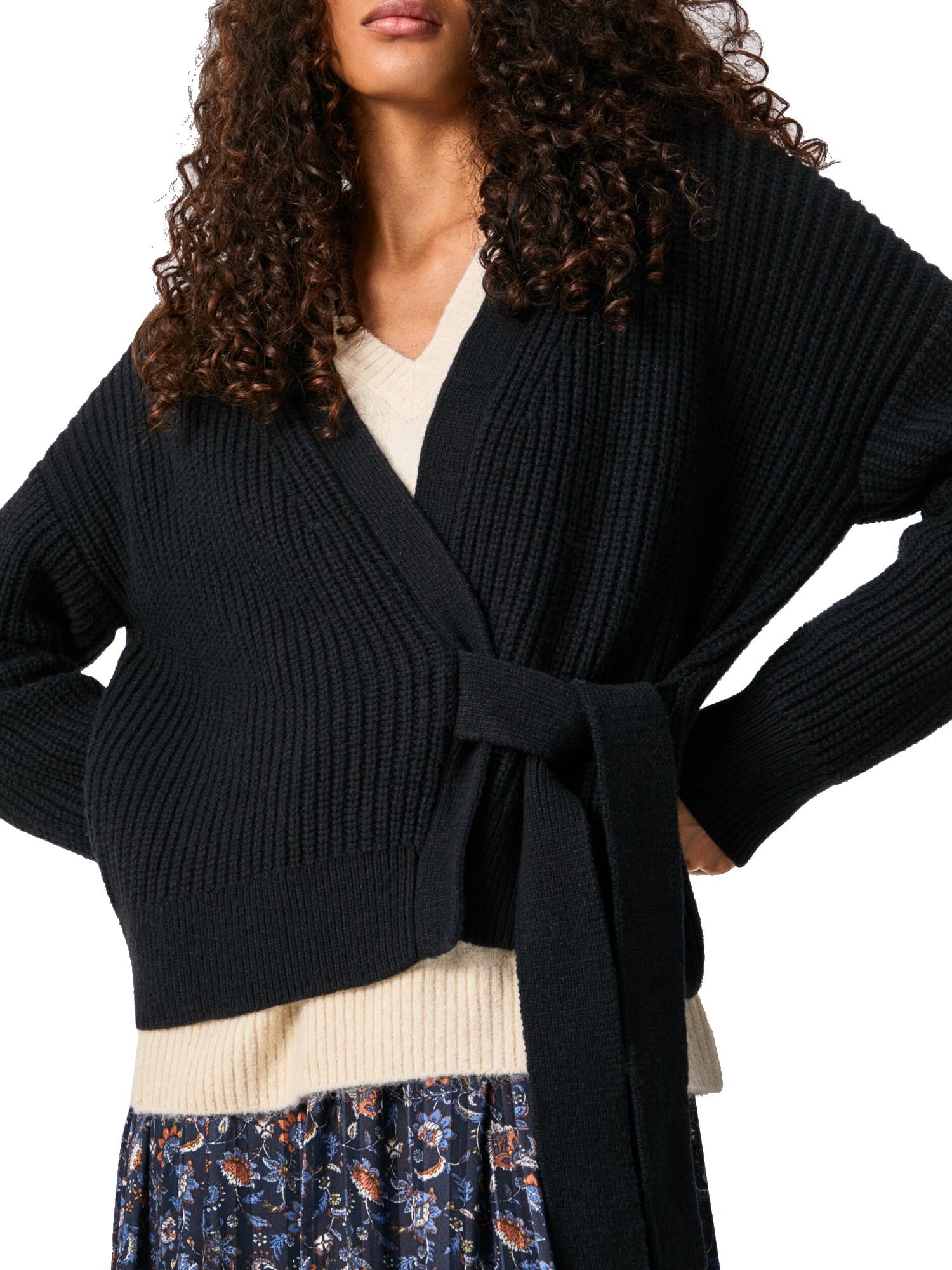 Cardigan Nero Pepe Jeans