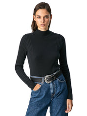 Maglie a collo alto Nero Pepe Jeans