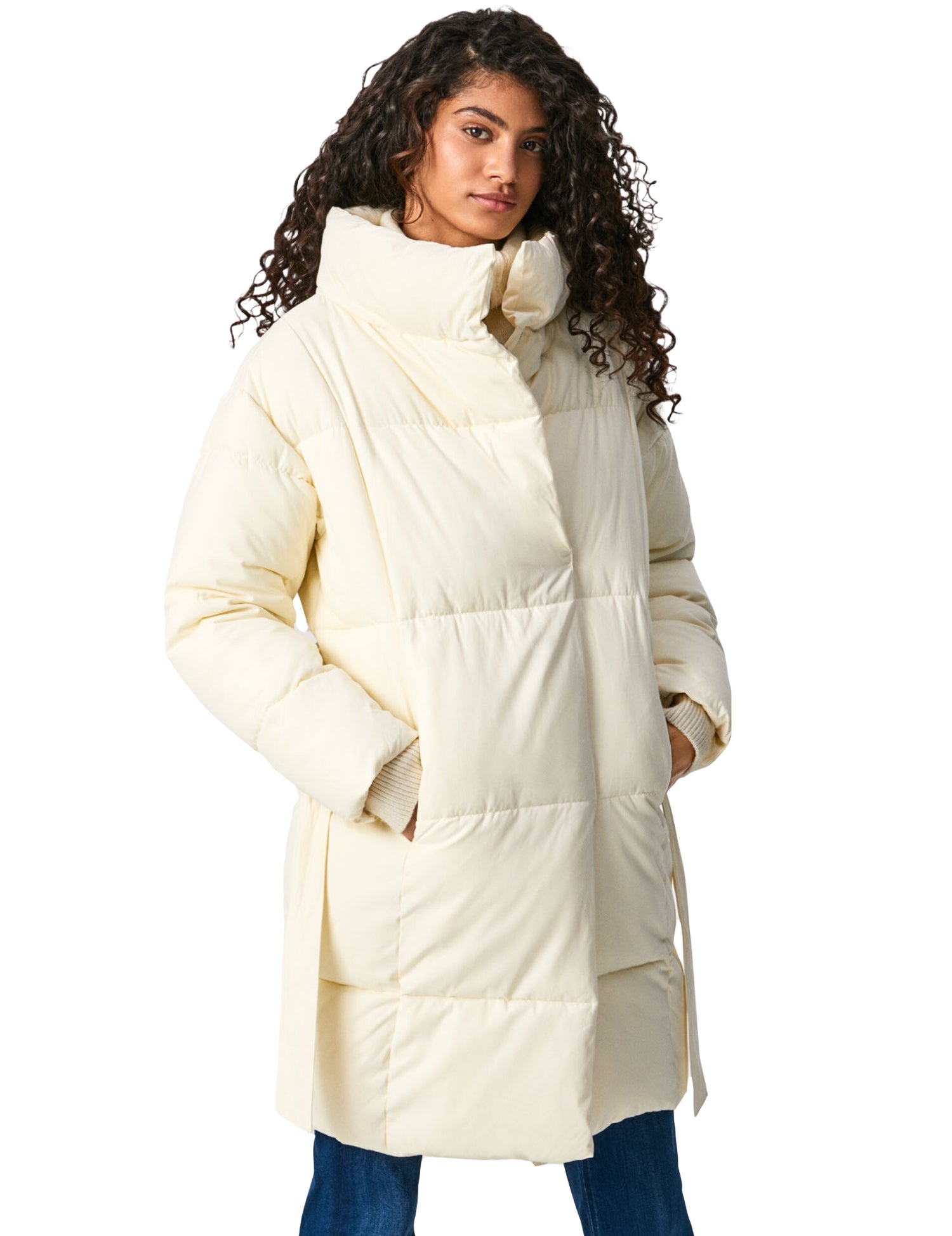 Piumini Bianco Pepe Jeans