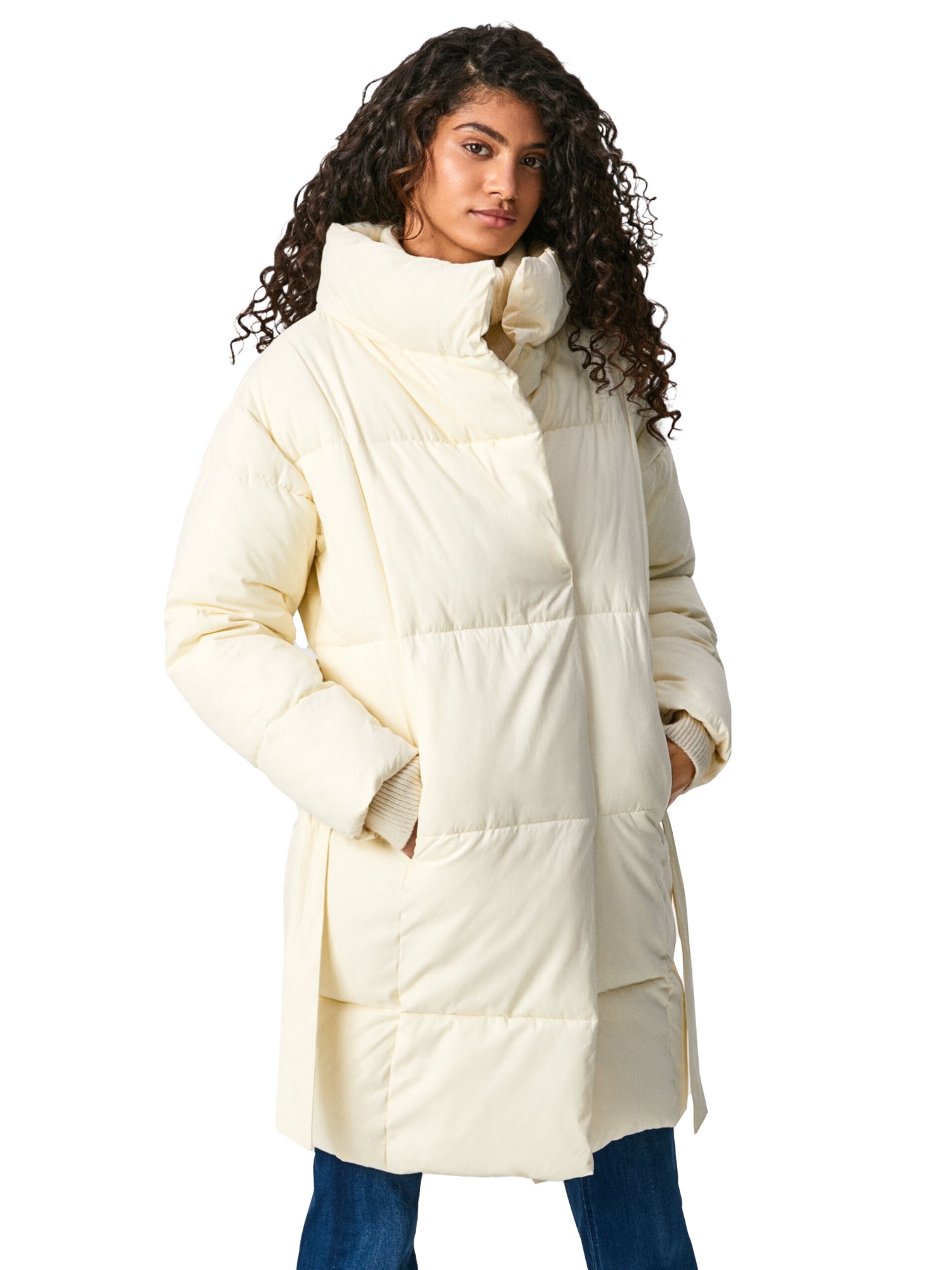 Piumini Bianco Pepe Jeans