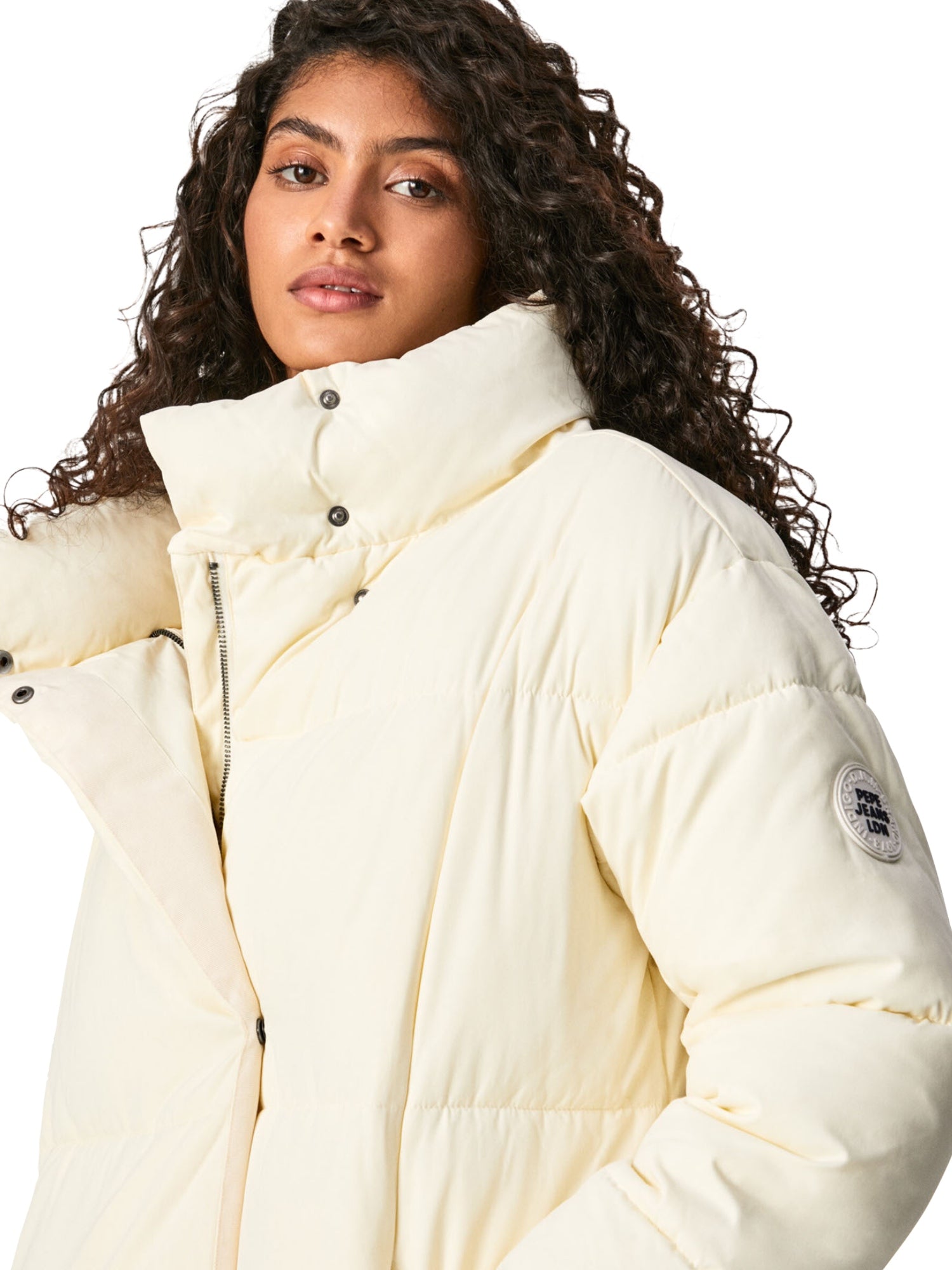 Piumini Bianco Pepe Jeans