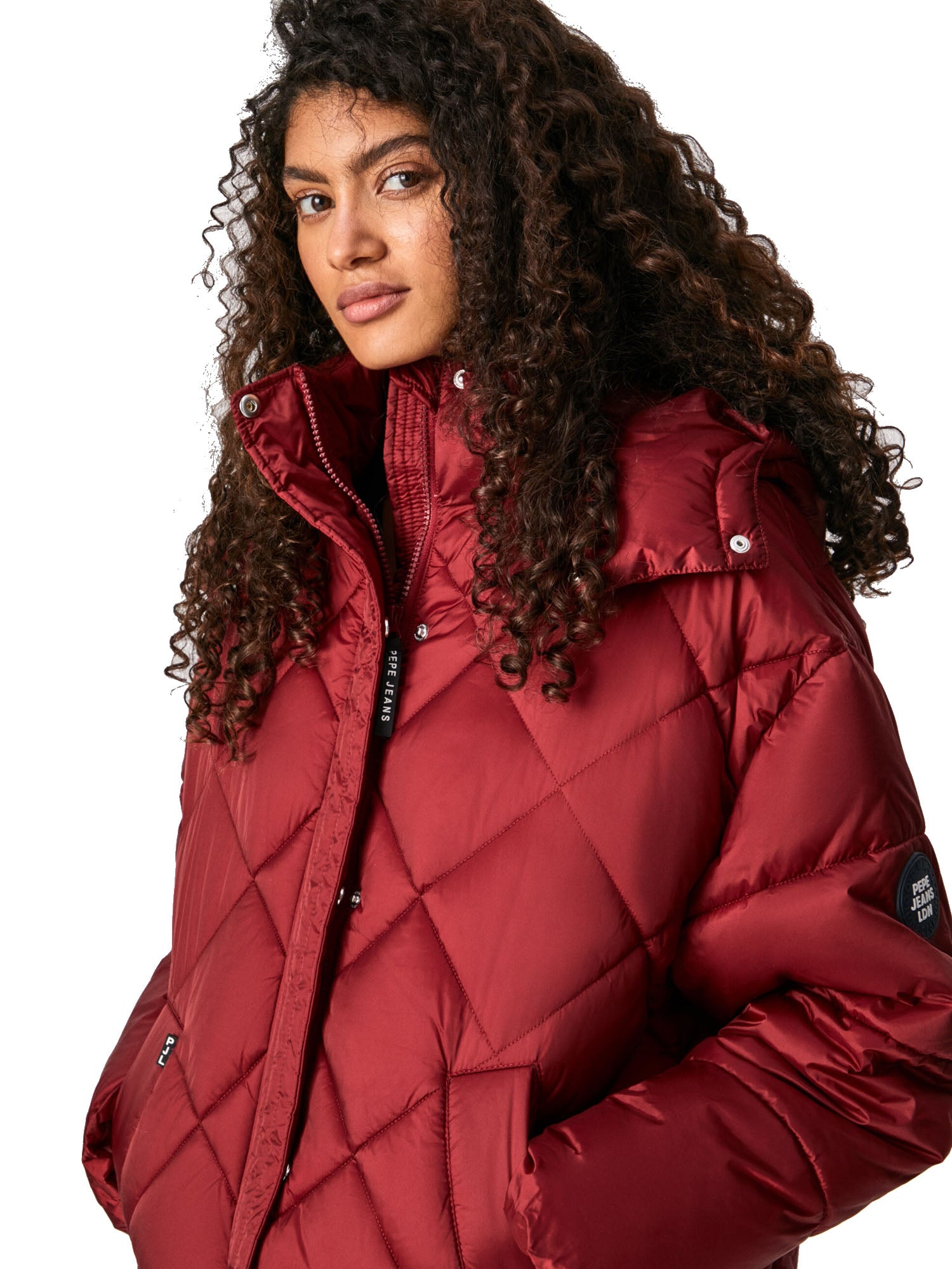 Piumini Rosso Pepe Jeans