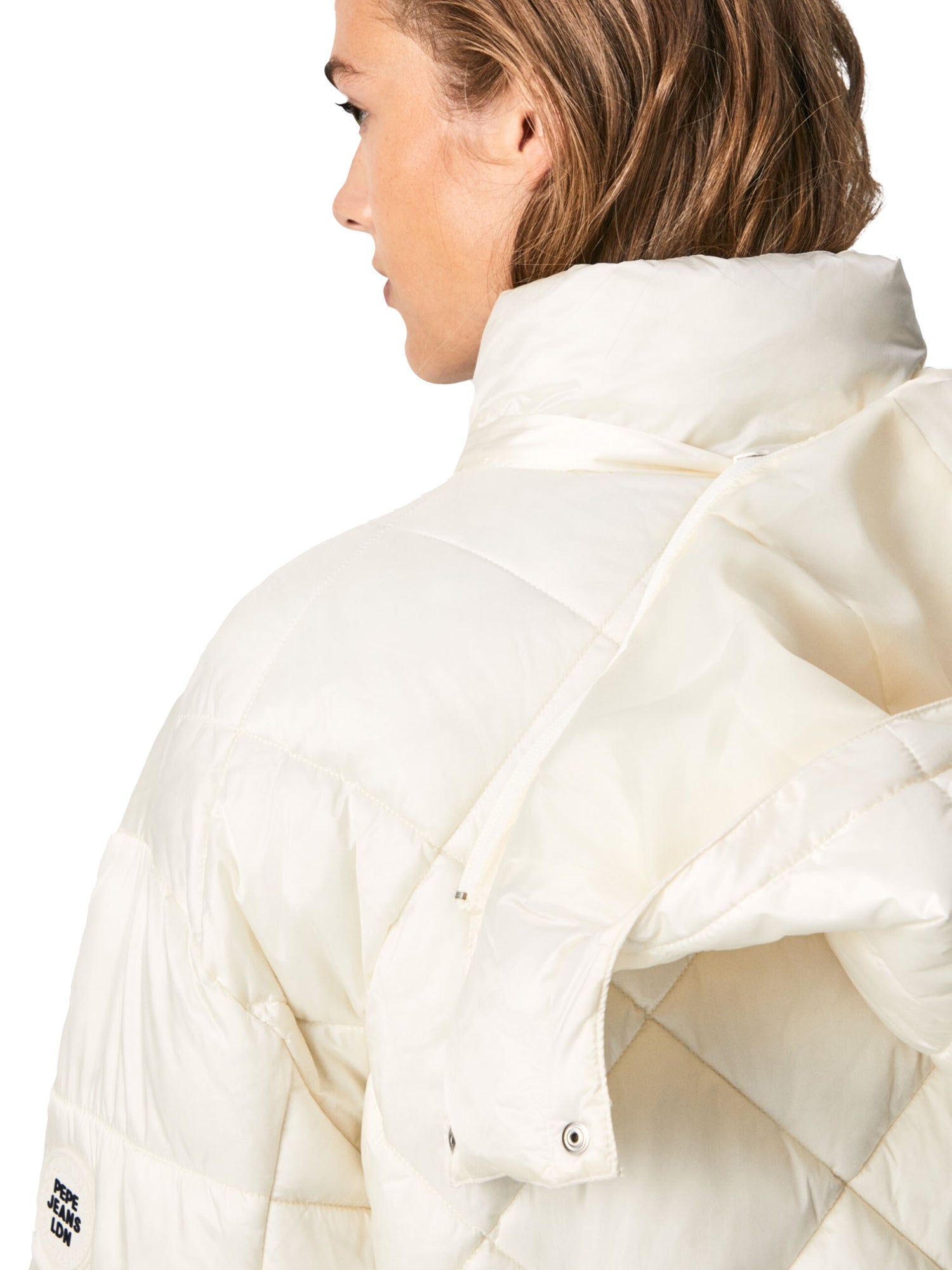 Piumini Beige Pepe Jeans