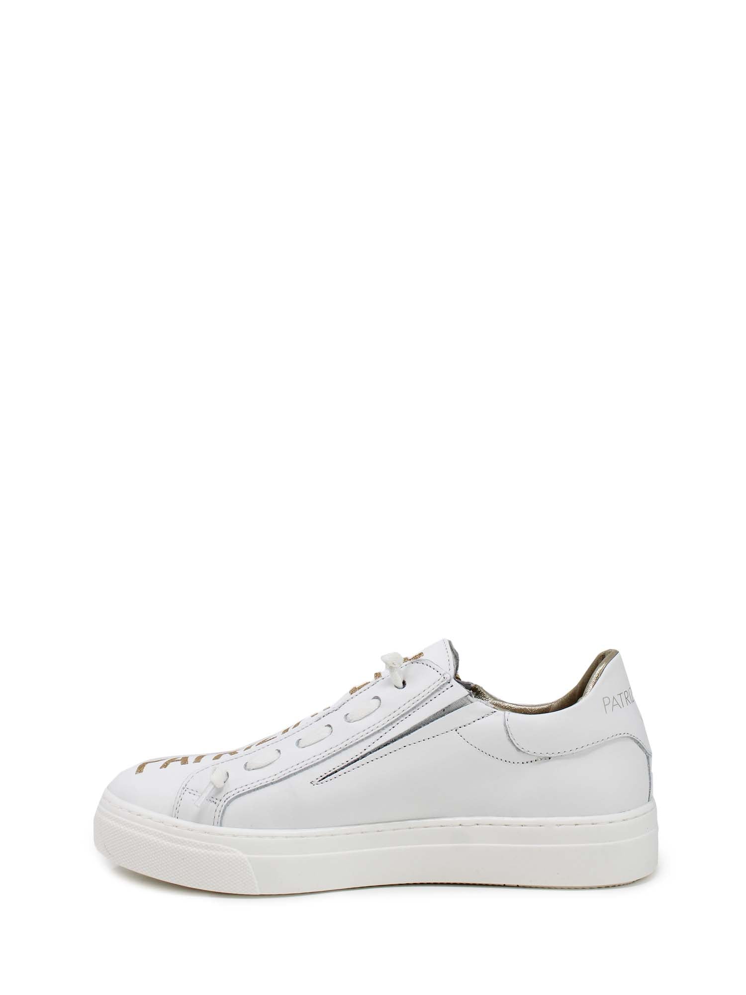 Sneakers Bianco Oro Patrizia Pepe